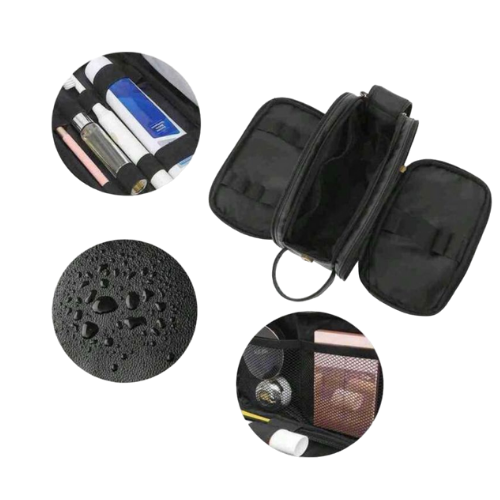 Skeermes - Black Medium Shaving Toiletry Bag