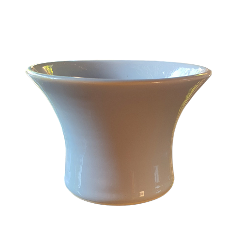 Skeermes - Ceramic Gloss Grey Shaving Mug