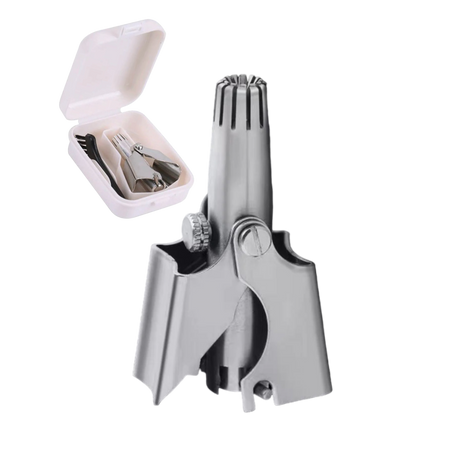 Skeermes - Manual Nose & Ear Hair Trimmer with a Plastic Storage Box