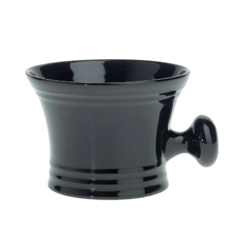 Ceramic - Black Shaving Mug