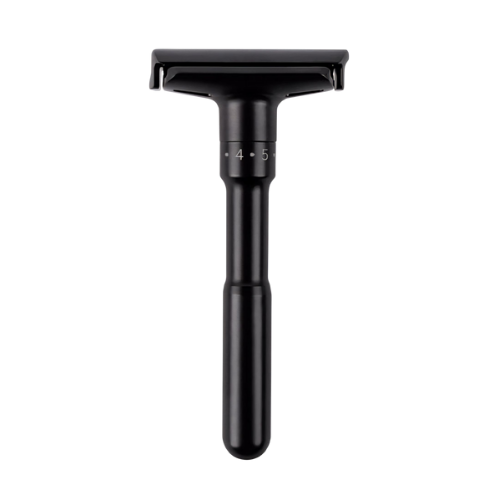 QShave – Black Adjustable DE Safety Razor