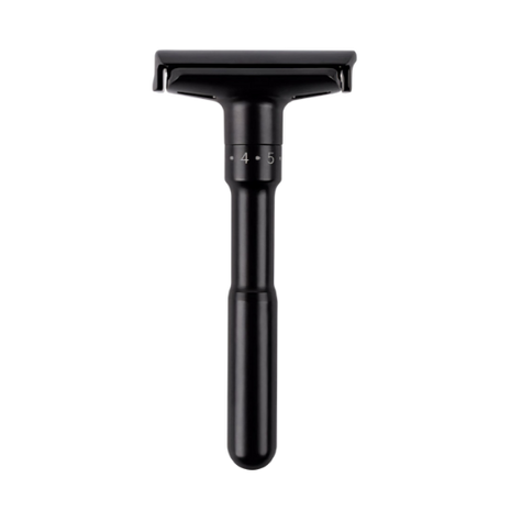 QShave – Black Adjustable DE Safety Razor