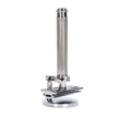 Skeermes - The Sentinel Silver DE Safety Razor with Hanging Stand