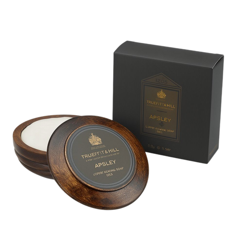 Truefitt & Hill – Apsley Luxury Shaving Soap in Wooden Bowl