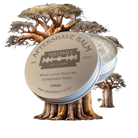 Skeermes 'Onderstebo Boom' - Baobab Mango Butter Aftershave Balm