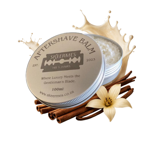 Skeermes Vanielje Roomdroom - Creamy Vanilla Tallow Aftershave Balm