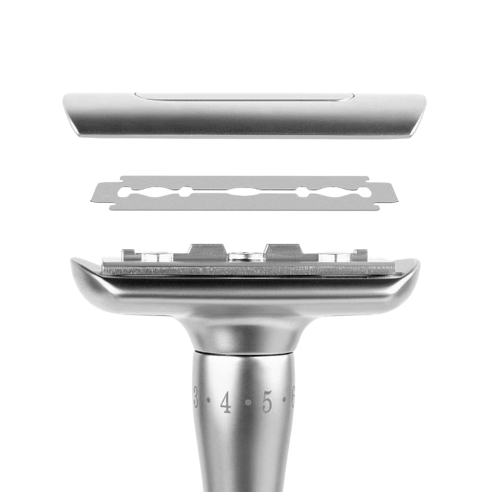 QShave – Vase Adjustable DE Safety Razor & Stand