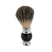 Skeermes - Silver & Black Boep Shaving Brush