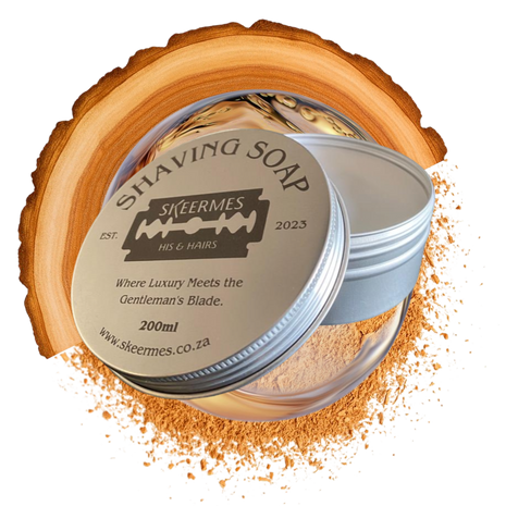 Skeermes Tussen Boom en Bas - Sandalwood Shaving Soap
