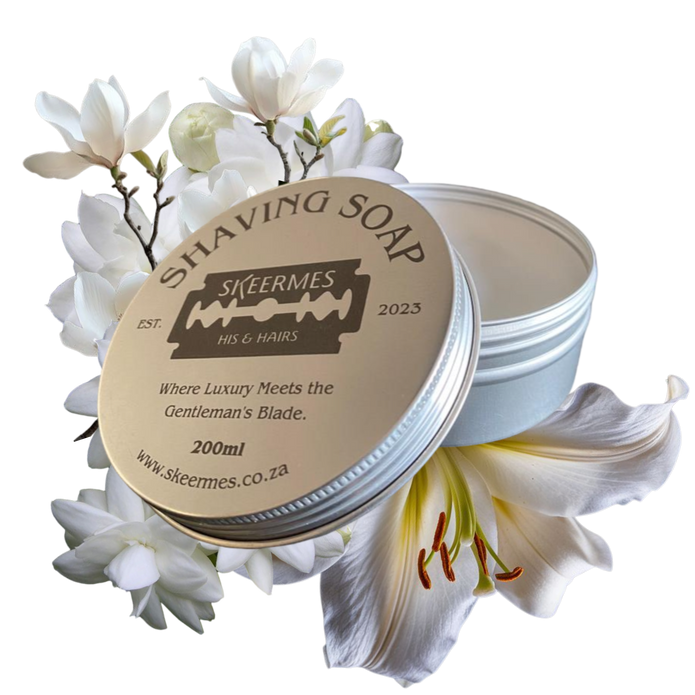 Skeermes Wit Lelie - Lily of the Valley Shaving Soap