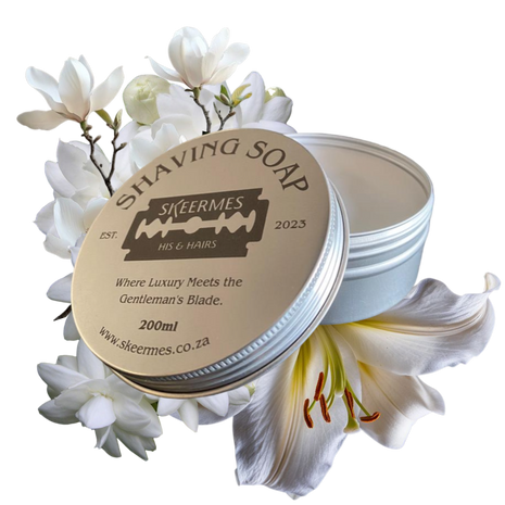 Skeermes Wit Lelie - Lily of the Valley Shaving Soap