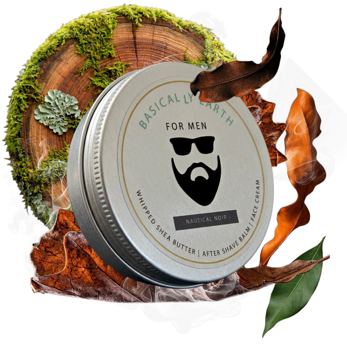 Basically Earth - Nautical Noir Shea Butter Aftershave Balm