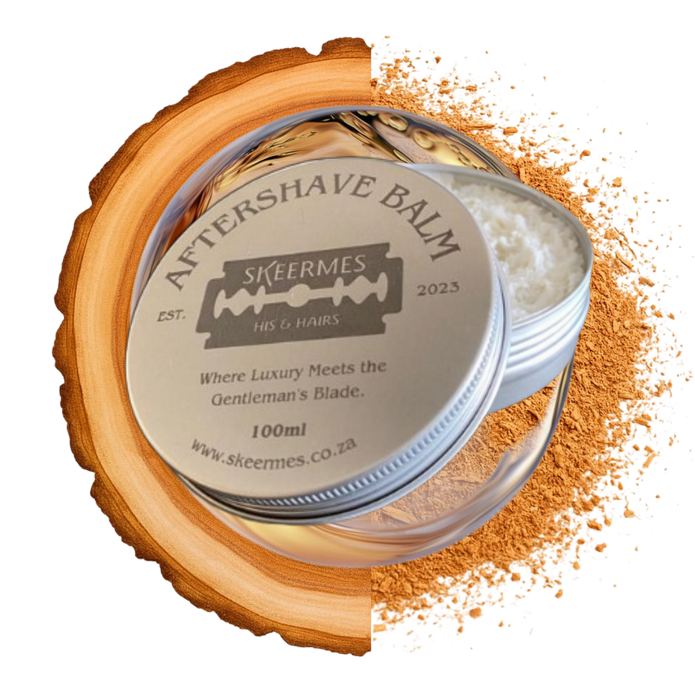 Skeermes Tussen Boom en Bas - Sandalwood Mango Butter Aftershave Balm