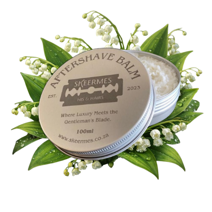 Skeermes Wit Lelie - Lily of the Valley Shea & Mango Butter Aftershave Balm