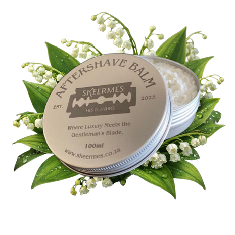 Skeermes Wit Lelie - Lily of the Valley Mango Butter Aftershave Balm
