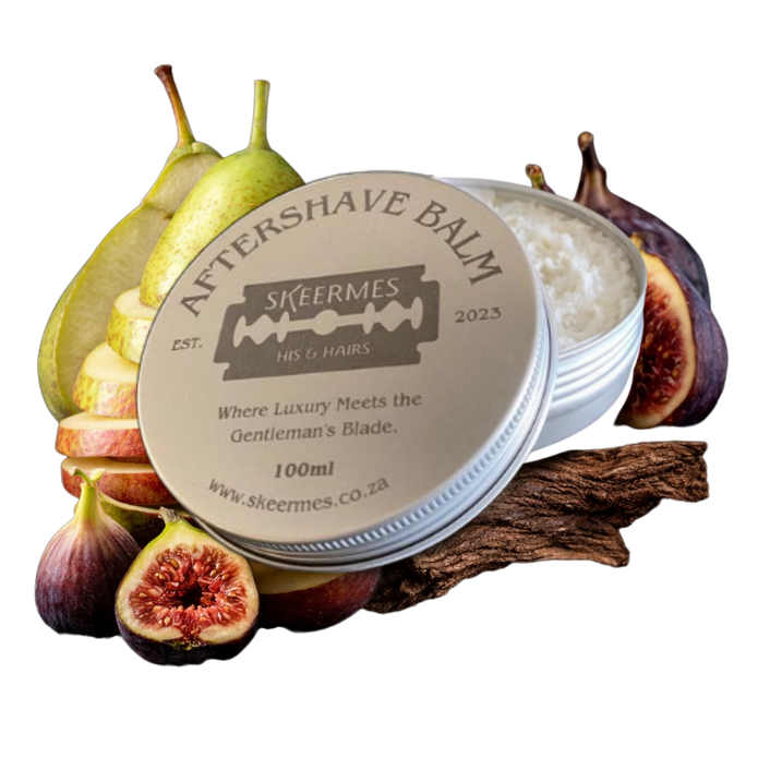 Skeermes Vye Peer-Feksie - Fig & Pear Shea & Mango Butter Aftershave Balm