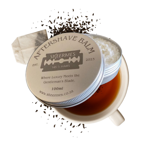 Skeermes Rooi Tee - Rooibos Mango Butter Aftershave Balm