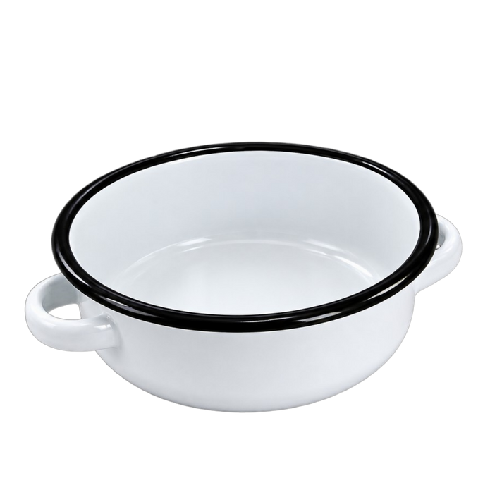 Skeermes Blikbakkie - Traditional Shaving Bowl