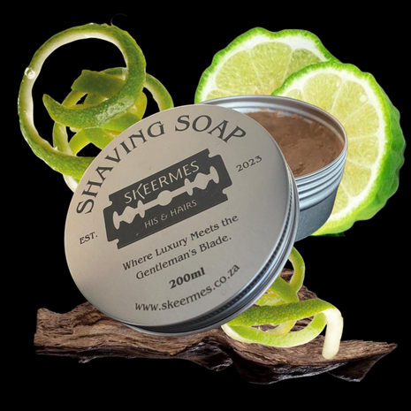 Skeermes Naturally Earthy - Cedarwood & Bergamot Shaving Soap